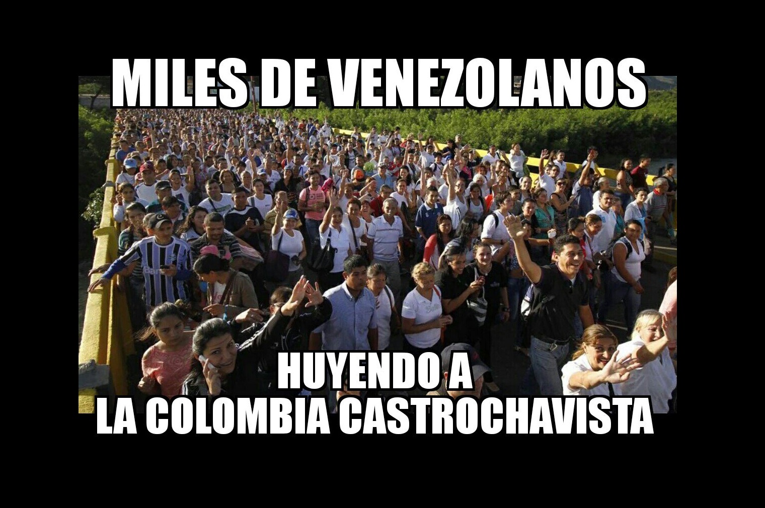 La Colombia comunista de los memes 
