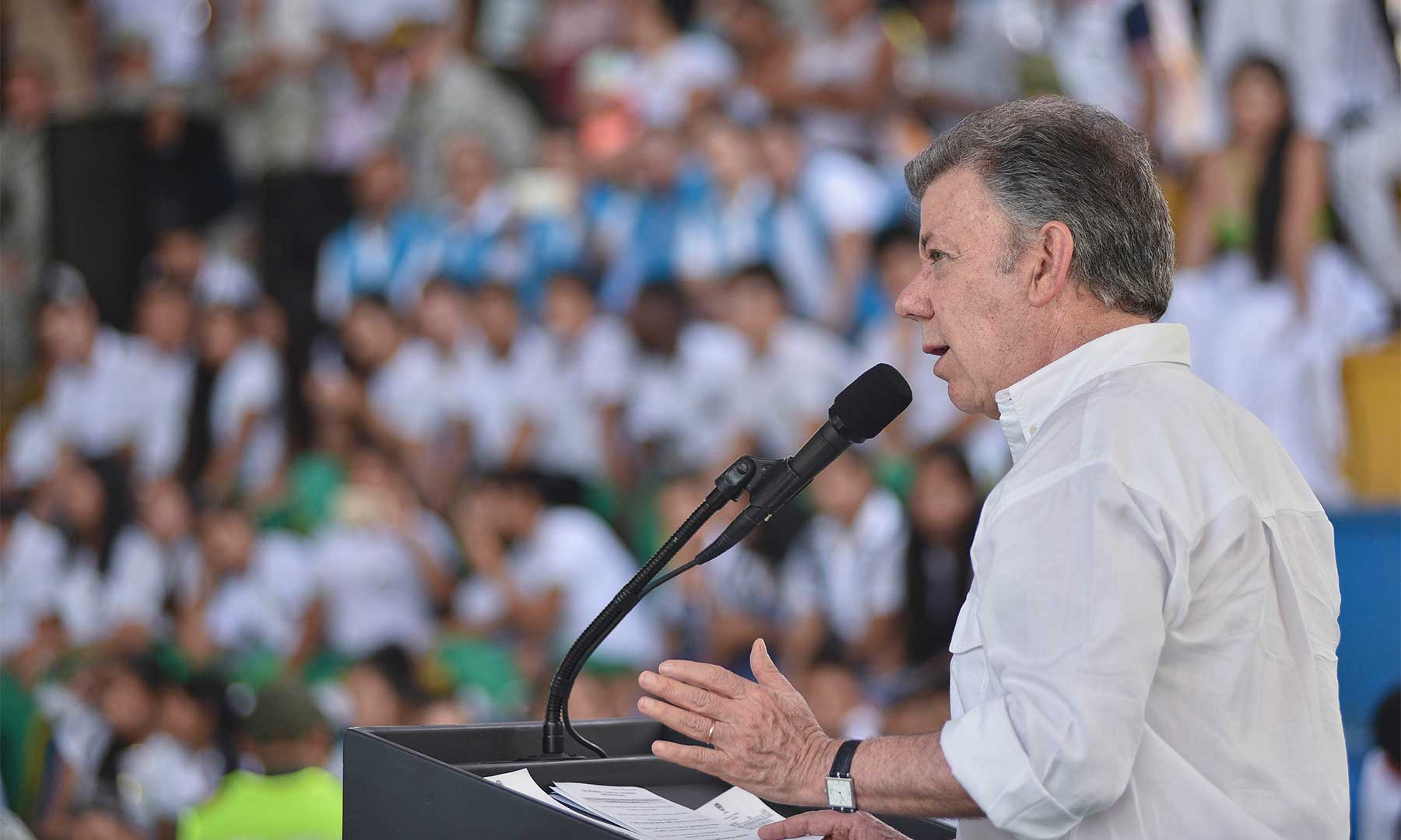 El retrovisor de Juan Manuel Santos