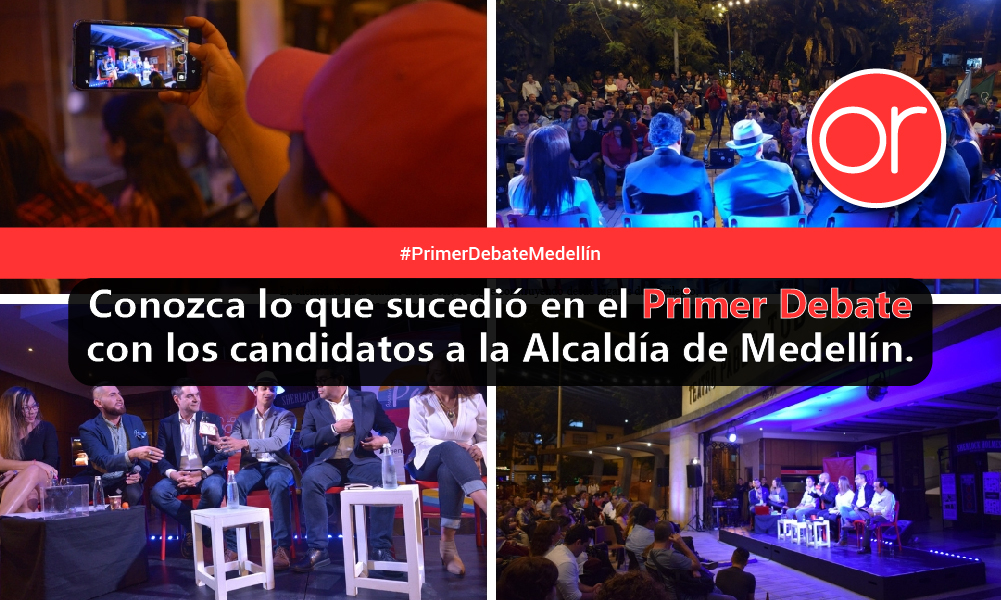 #PrimerDebateMedellín: la ciudadanía se informa para votar con argumento