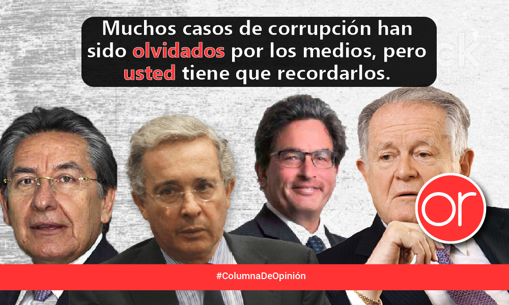 TOP 5: casos de corrupción más olvidados por los medios colombianos