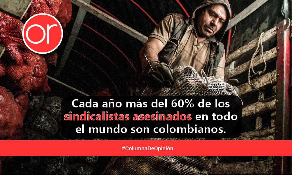 Colombia, el país más peligroso del mundo para el trabajador