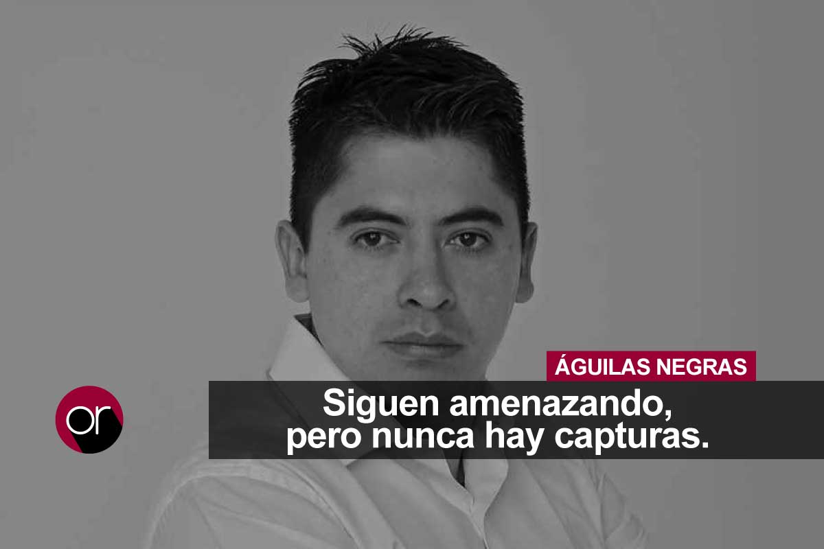 «Le comunico a los cobardes que se esconden bajo las Águilas Negras que no tengo miedo»: Ariel Ávila