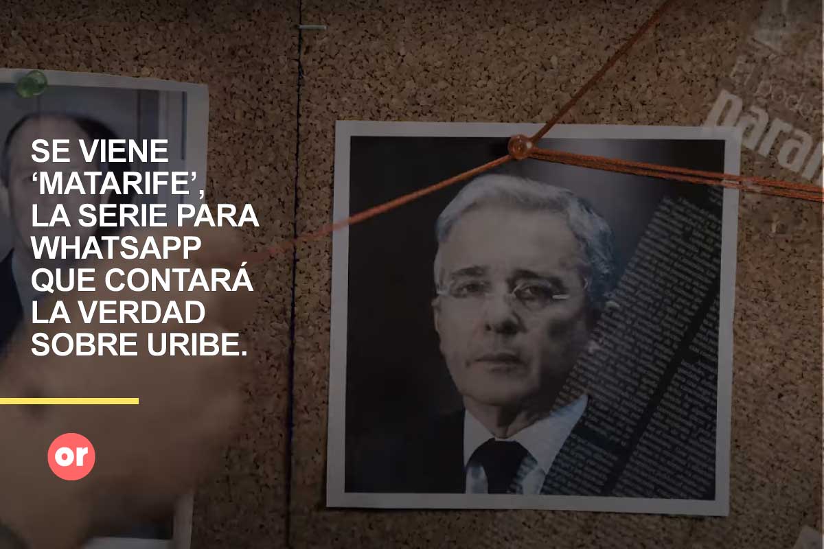 ‘Matarife’, la serie que contará la vida de Álvaro Uribe