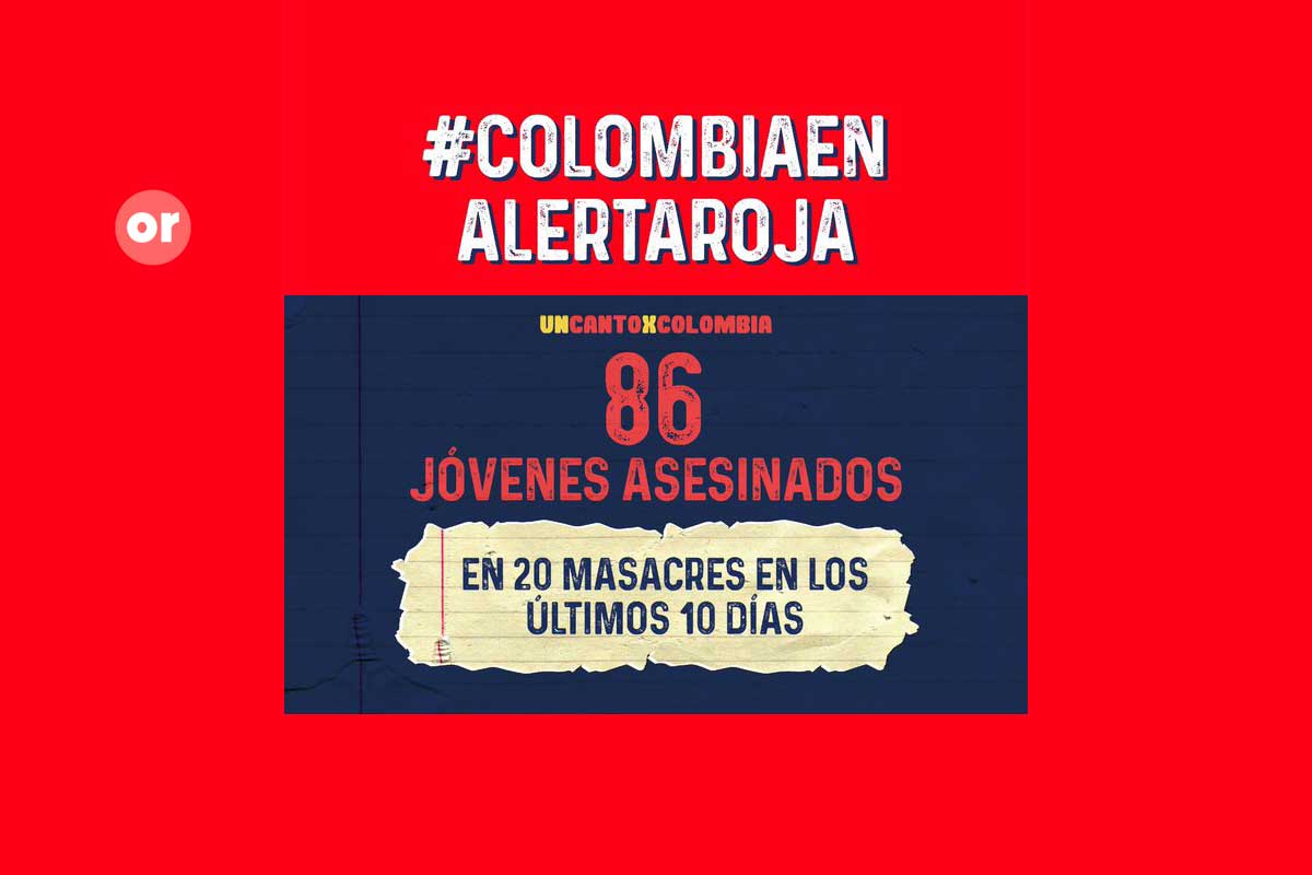 La primera protesta digital, así fue Un canto X Colombia