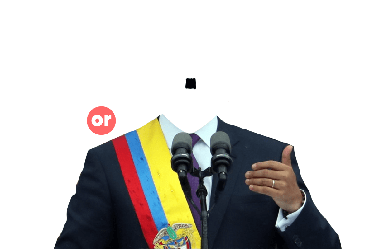 El disfraz democrático de Colombia
