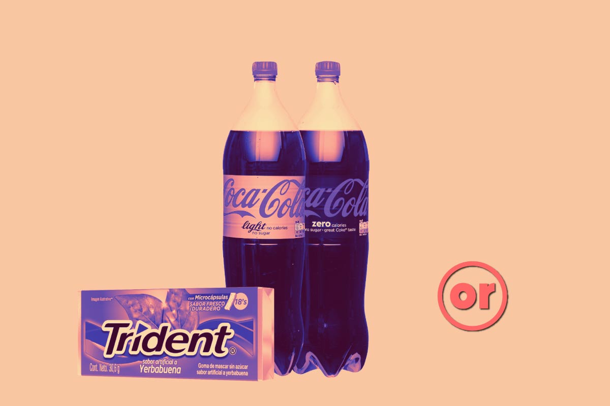 De la Coca-Coca a los Trident: los productos con aspartamo, estudiado como posible cancerígeno